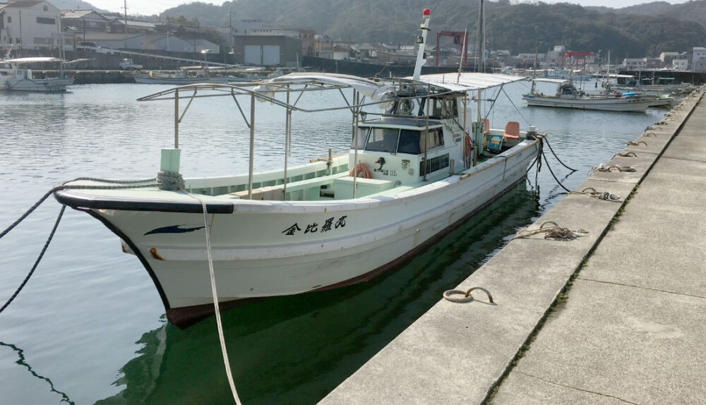和歌山県（加太）の釣り船： 金毘羅丸