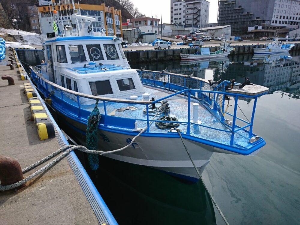 北海道（斜里）の釣り船：牛若